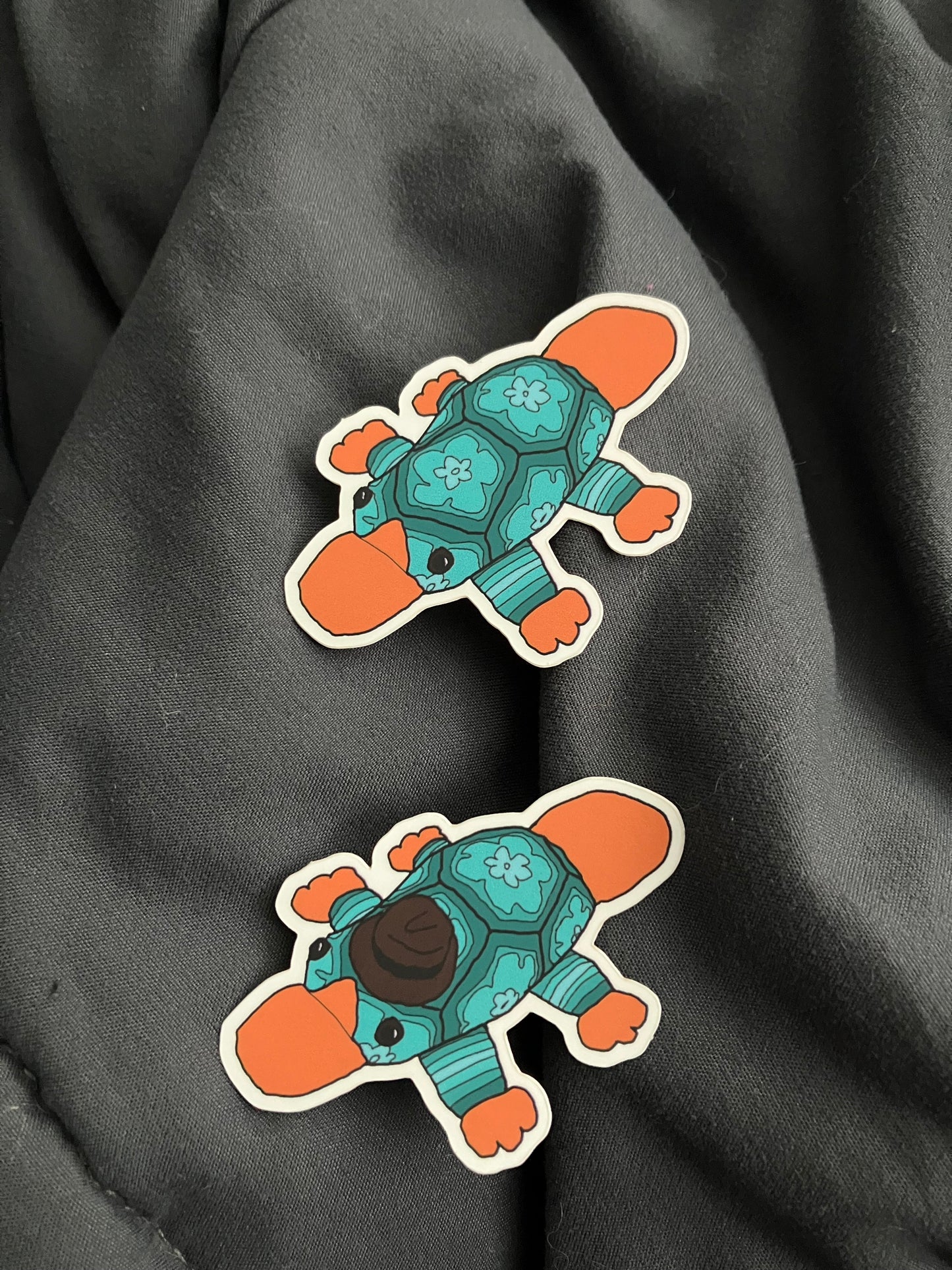 Petal-pus Platypus Perry Sticker